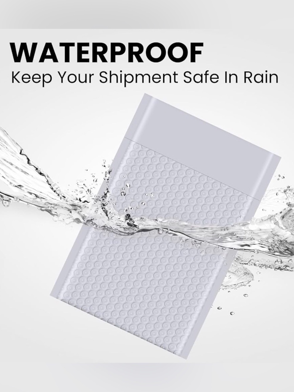 4x8" Bubble Mailers - Pack of 10 - Picture 4 of 4